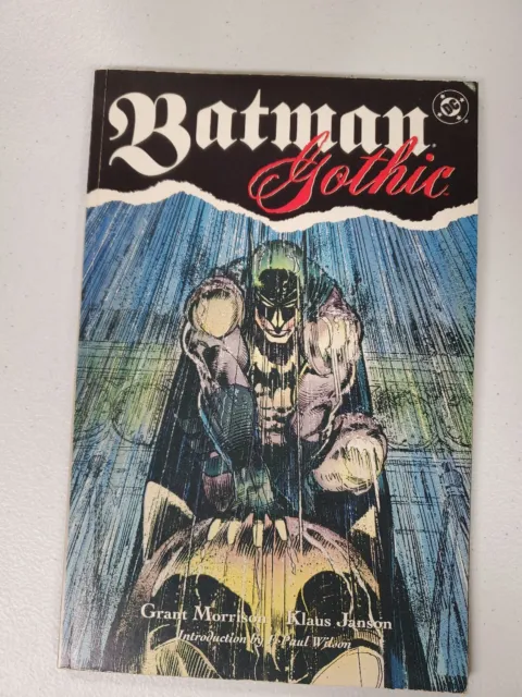 Batman Gothic by Morrison, Janson 1st Print 1992 Legends of the Dark Knight TPB