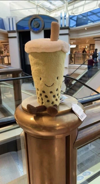 Fewicks Tea Shop JELLYCAT CAMELLIA MATCHA Bubble Tea Fenwicks Exclusive x 1 Brand New £ ...