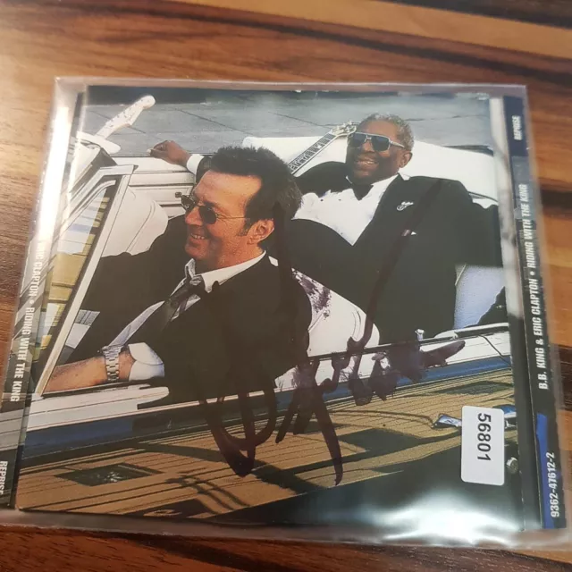 BB KING / ERIC CLAPTON: Riding With The King  SIGNED  > VG/VG+(CD)