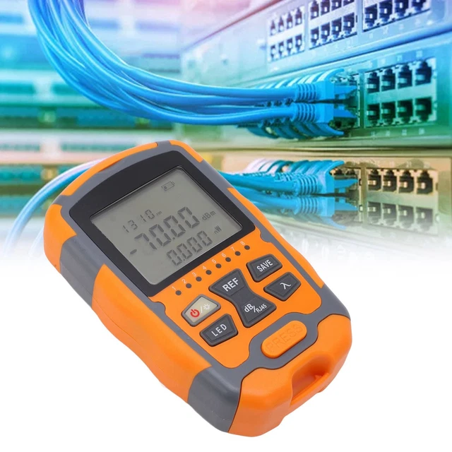 Fiber Cable Tester 10 Minutes Multifunctional Auto Power Off Optical Power Meter