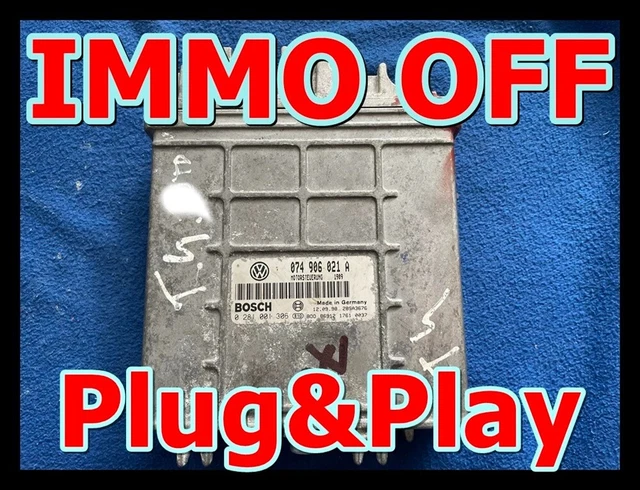 Calculateur Moteur (ECU) PASSAT 1.9 TDI IMMO OFF - Réf 03G906021PB / 0281013897 - Remanufacturé
