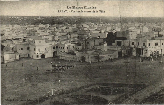 CPA AK RABAT Vue sur le centre de la Ville MAROC (23457)