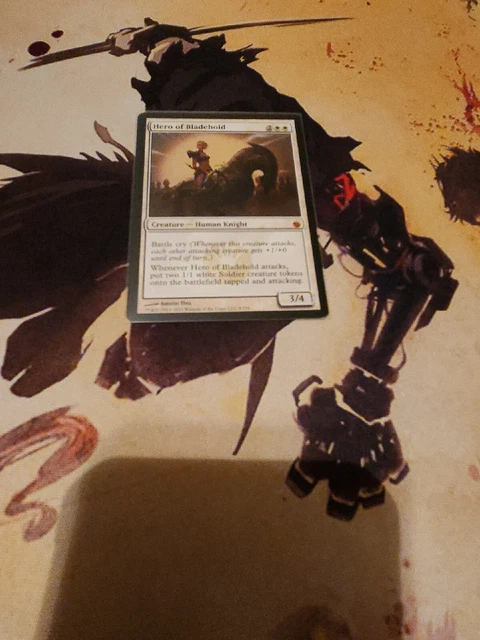 MTG Hero of Bladehold / Mirrodin Besieged NM