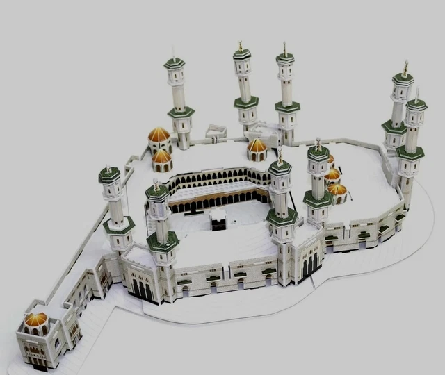 MASJID AL HARAM 3D Puzzle Makkah Kabaa Kaaba Islamic Jigsaw Eid Gift