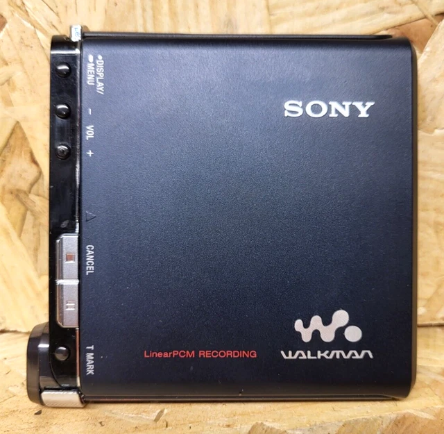 SONY MZRH1 WALKMAN HiMD tragbarer MinidiscRecorder getestet voll
