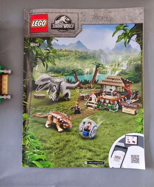 LEGO JURASSIC WORLD 75941 Indominus Rex vs. Ankylosaurus £75.00 ...