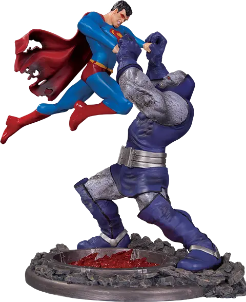 Superman Vs Darkseid Battle statue Diorama 3rd Edition By DC Direct Sideshow