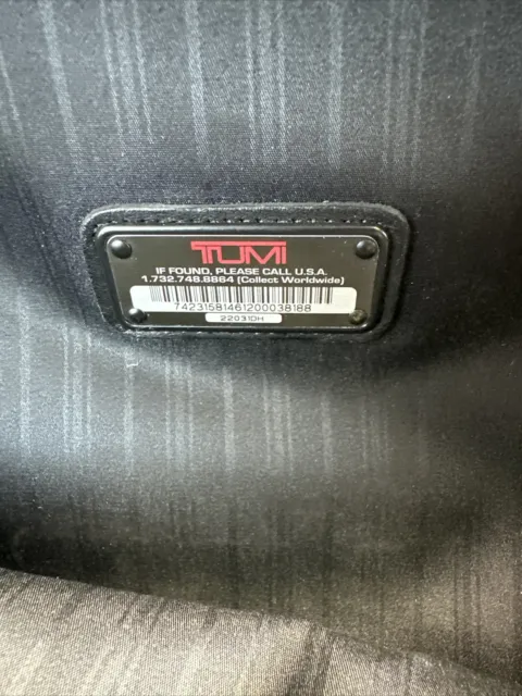 TUMI Alpha Extended Trip (22031DH) 2 Wheel Rolling Garment Bag, EUC 2