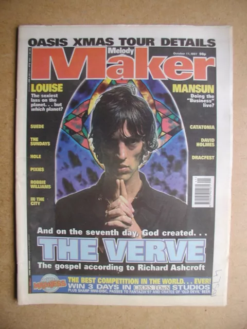 Melody Maker. October 11, 1997. The Verve/Richard Ashcroft, The Sundays etc