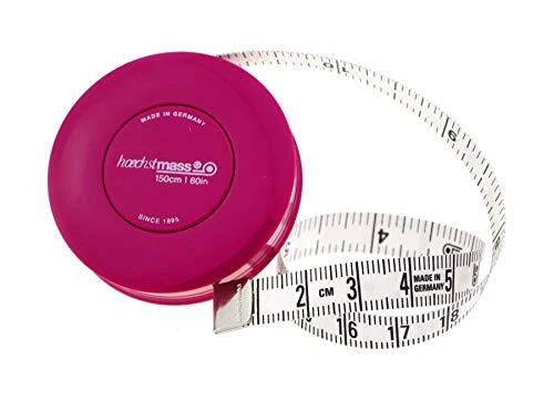 hoechstmass Balzer 80206F Mètre-Ruban Rollfix Fuchsia 150 cm