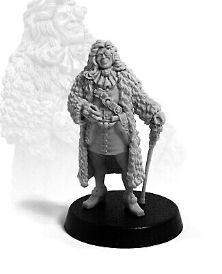 Warhammer 40K proxy Resin 32mm Kill Team Inquisition Witch hunter *359y. 