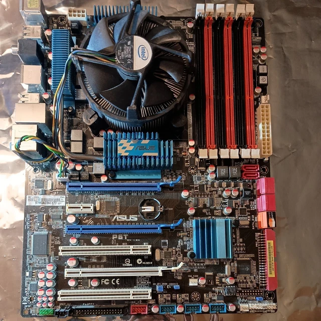 Combos de CPU y placas base, Componentes/piezas ordenador