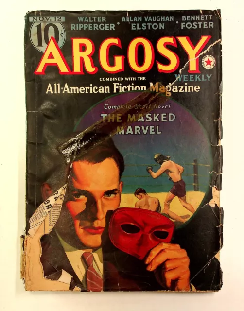 Argosy Part 4: Argosy Weekly Nov 12 1938 Vol. 286 #1 FR