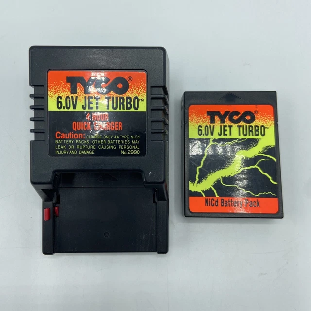 VINTAGE TYCO RC Jet Turbo Hour Quick Charger NiCd Battery