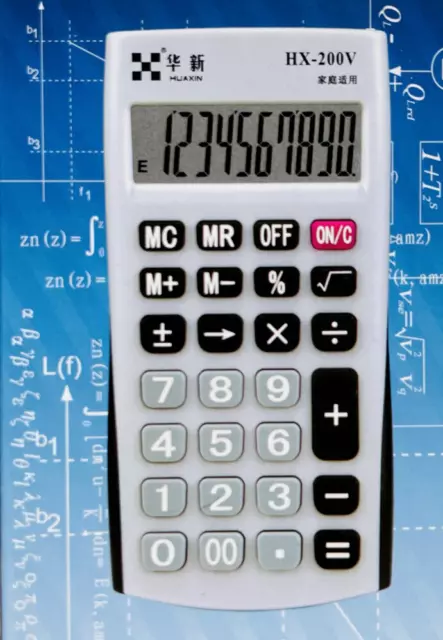 10 Digit Calculator School Home College University Office A Level Gcse Btec