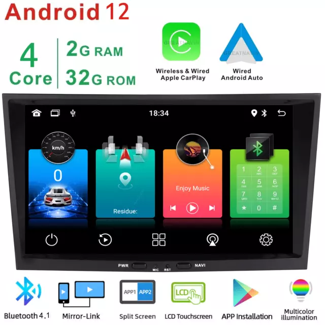 Autoradio Für Opel Astra 2004-2009 H Corsa C/D Vectra C Zafira B GPS Navi DAB EQ