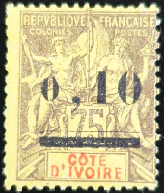 TIMBRE COLONIES GENERALES Taxe N° 19 Cachet Bleu Diego Suarez