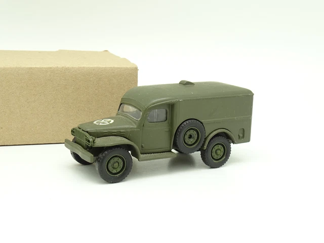 Dodge - 6X6 Militaire Bâché - Solido - 1/50 - Autos Miniatures