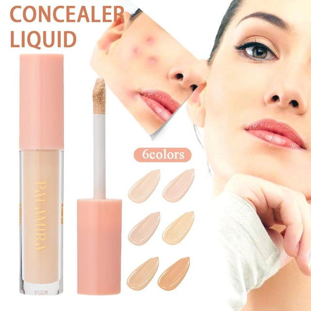 Correttore Impermeabile Lunga Copertura Completa Copertura Liscia Trucco Viso[