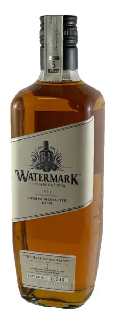 Bundaberg Rum Watermark Numbered 20245, 2011 Release, Near Mint Condition