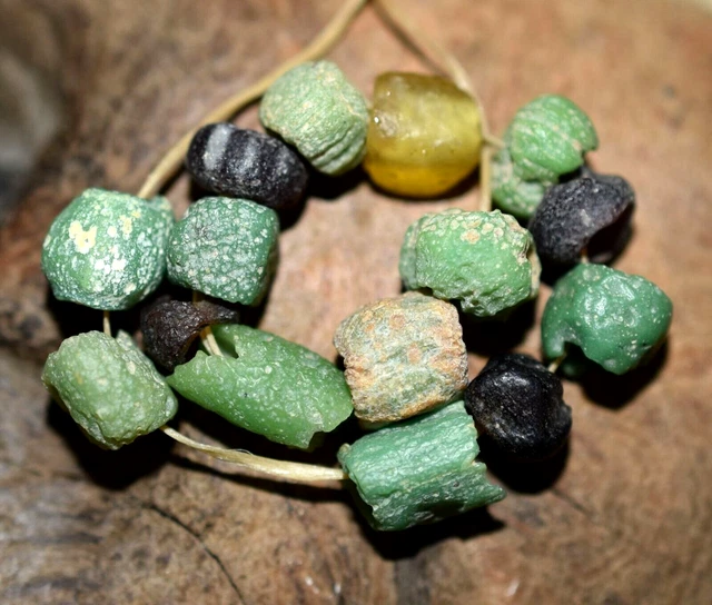 Rare Ancient Glass Excavated Dig Beads Afghanistan Trade Circa 1000 Years Old 3