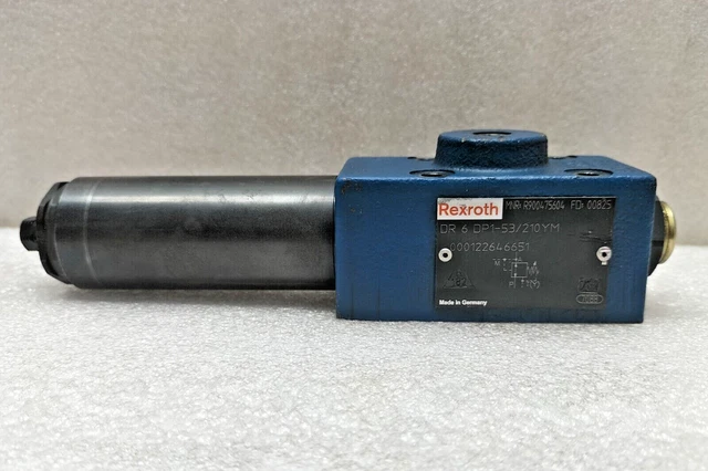 Valvola riduttrice di pressione idraulica Bosch Rexroth R900483786, portata max 50 L/min DIN 315 bar | RS Valvola riduttrice di pressione idraulica Bosch Rexroth R900483786, portata max 50 L/min DIN 315 bar | RS