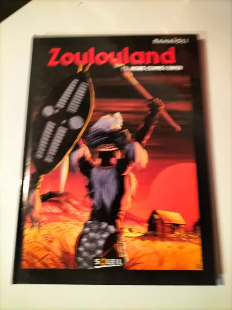 Bd Reedition Zoulouland T 2 Noirs Comme L Enfer Par Ramaioli Ed Soleil (Z27)