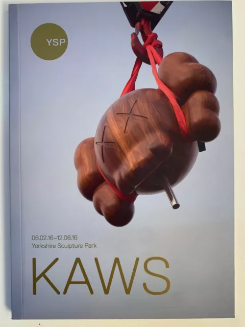 KAWS Behind The Scenes at YSP Guide 2016 Rare Out of Print Like New
