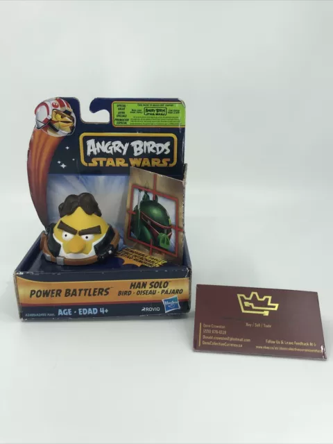 Angry Birds Star Wars Power Battlers-Pull Back-Blast Into Battle-Han Solo Bird