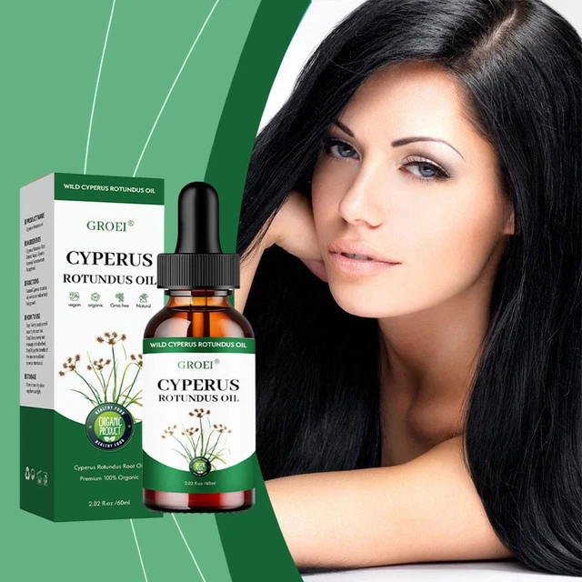 NATURAL CYPERUS ROTUNDUS Oil for Hair Removal Reducing Body Hair Growth ...