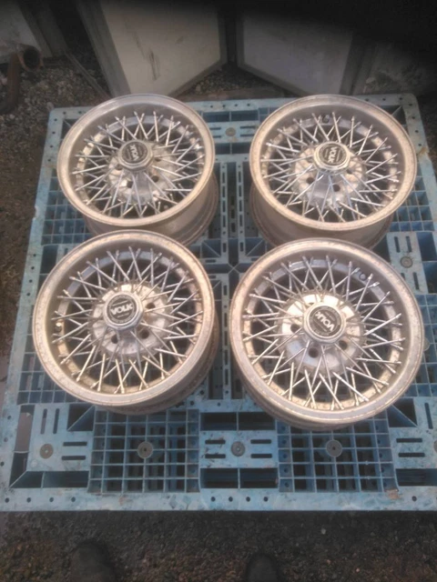 JDM Vintage RAYS VOLK Rays Volk wire wheel 15 inch 6.5J +11 114.3 5H 5 No Tires