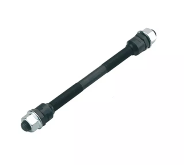 Eje Trasero Macizo de 10 mm x 175 mm para Buje de Rueda de Bicicleta Acero 6005T