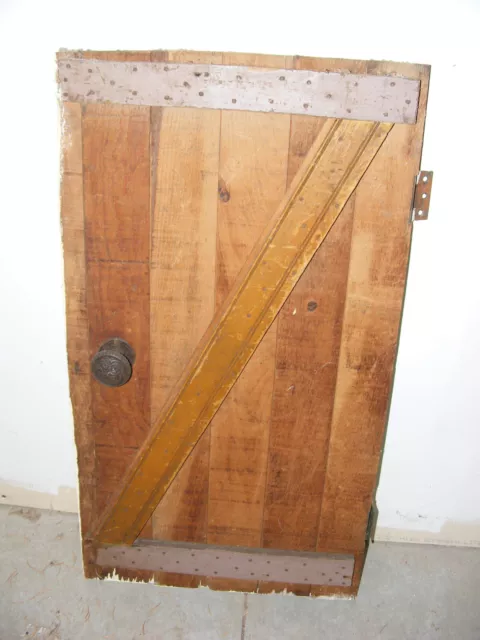 Antique Vintage  Wood Wooden Door