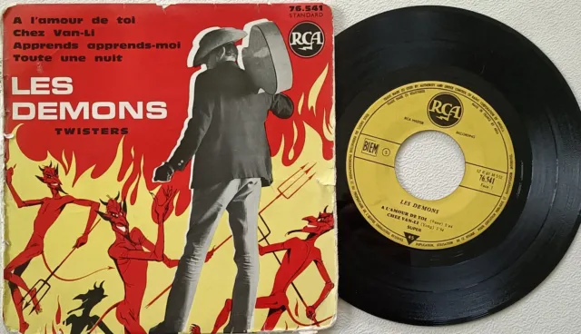 Disque Vinyl 35 T Les Demons