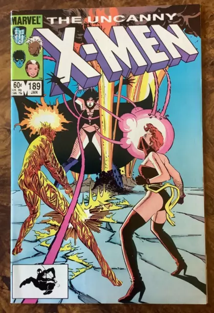 Uncanny X-Men 189 VF/NM Chris Claremont John Romita Jr Phoenix Marvel Comics