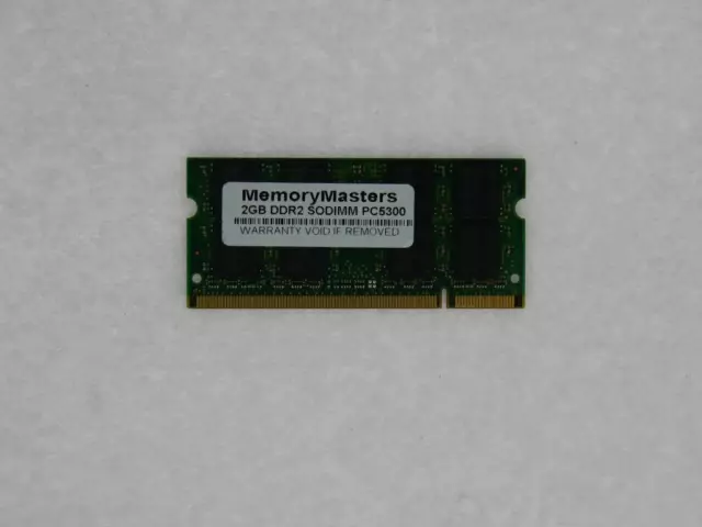 2GB DDR2-5300 Mémoire Pour Dell Latitude D530 D531 D620 D630 D631 D631N D820