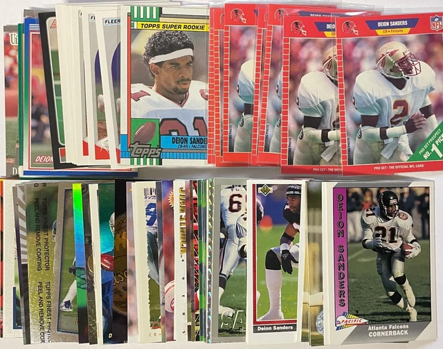 DEION SANDERS Football Cards ***You Pick*** Falcons 49ers Cowboys HOF 2+ Save
