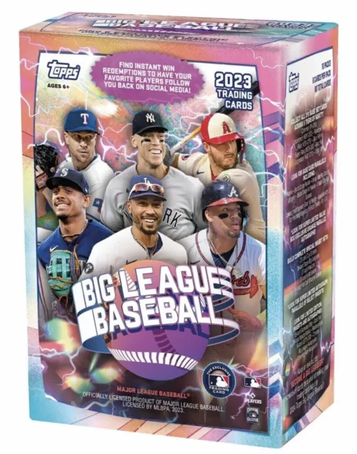 2023 Topps Big League Baseball Blaster Boxes (4 Boxes Lot) Factory Sealed NEW! 2