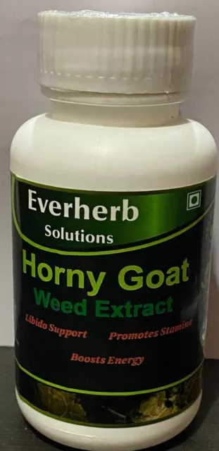 Epimedium Sexual Vitalidad Hombre Extracto Mejor Calidad Cápsula