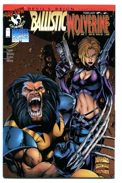 BALLISTIC / WOLVERINE #1, (Marvel / Top Cow 1997), VF, Cyberforce, Devil's Reign