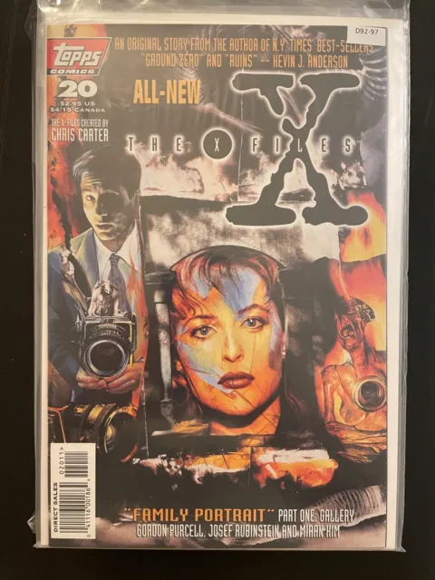 The X-Files 20 High Grade 9.2 Topps Comic Book D92-97