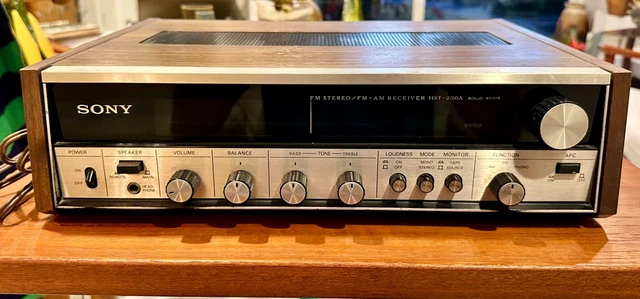 Sony HST-49 Stereo Cassette Deck Receiver - As Is - Needs Repair - READ