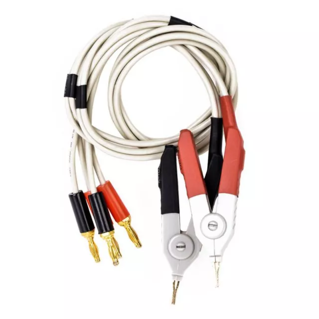 1 paar isolierte Bananenstecker Klemme Kabel Niedriger Widerstand  Clip Son9063