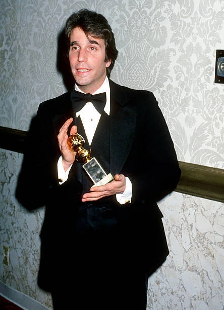Henry Winkler at the 35th Golden Globe Awards on January 28, 1 - 1978 Photo 2