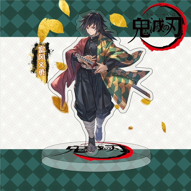 DEMON SLAYER MORAX Acrylic Tomioka Giyuu Foundation Stand Desk Figure ...