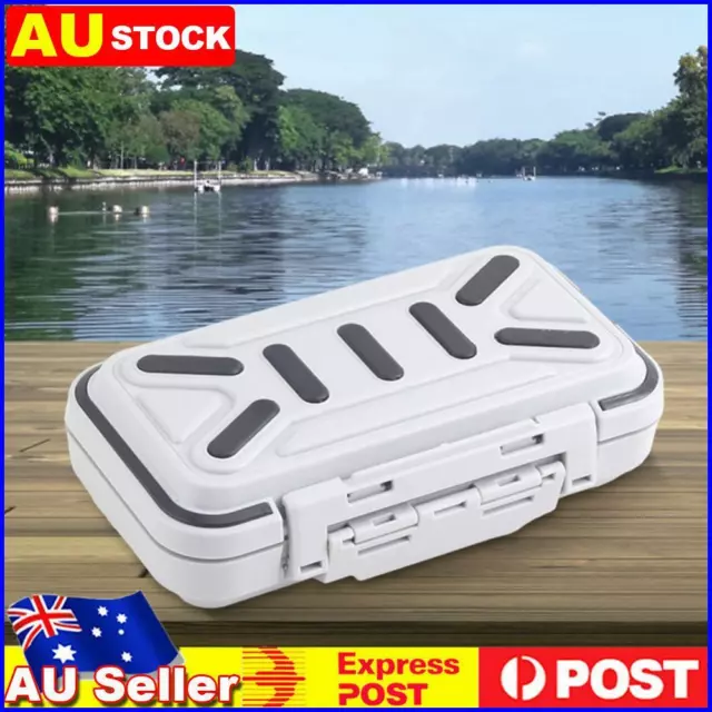 Bait Box Waterproof Fish Lure Spoon Hook Bait Case Multi-Compartment for Fishing