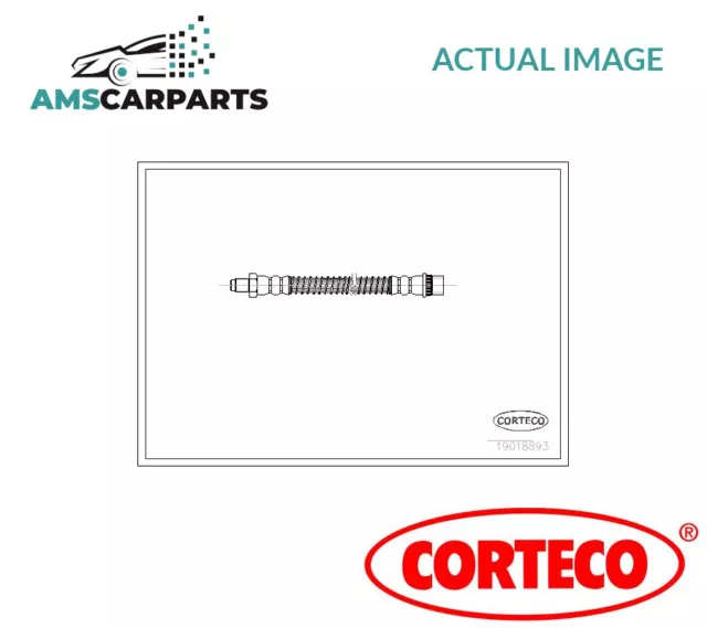 Brake Hose Line Pipe Front 19018893 Corteco New Oe Replacement