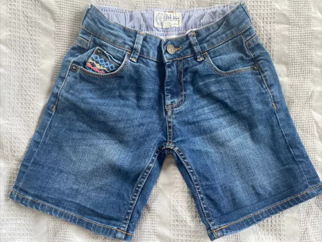 Girls Fat Face Jean Shorts Age 6-7 Years