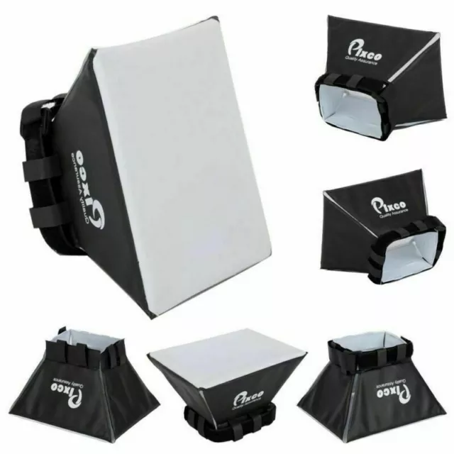 Foldable Box Flash Diffuser Dome For Canon For Nikon For Sony Pentax Vivitar 2