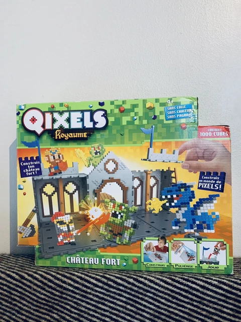 Qixels Royaume Château Fort + 4 Ans NEUF